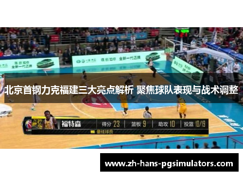 北京首钢力克福建三大亮点解析 聚焦球队表现与战术调整