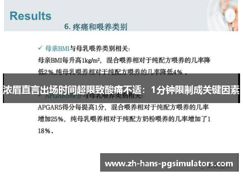 浓眉直言出场时间超限致酸痛不适：1分钟限制成关键因素